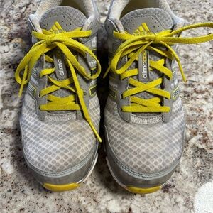 Adidas ClimaCool Gray with Yellow Accents